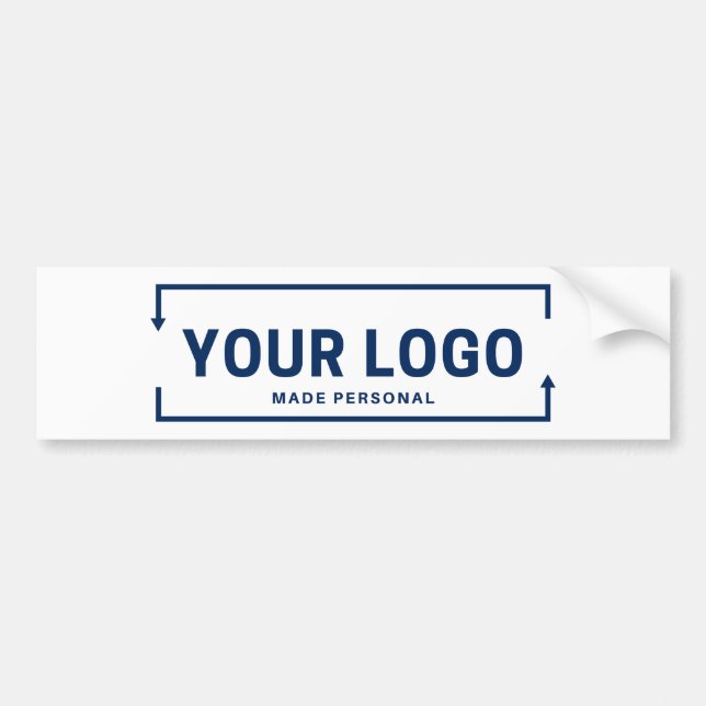 Business Marketing Advertising Sign Company Logo  Bumper Sticker (Front)