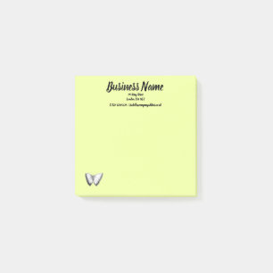 Business Marketing items personalised Green Post-it Notes