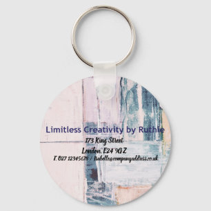 Business Marketing Personalised Logo Key Ring