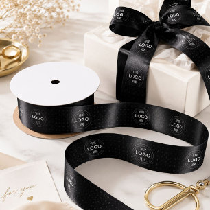 Business Marketing Promotion Branding Company Logo Satin Ribbon