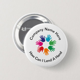 Business Medical Health Pin Back Buttons