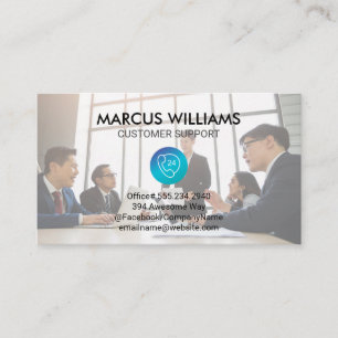 Business Meeting Corporate Business Card