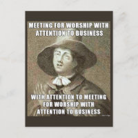 Business Meeting Postcard