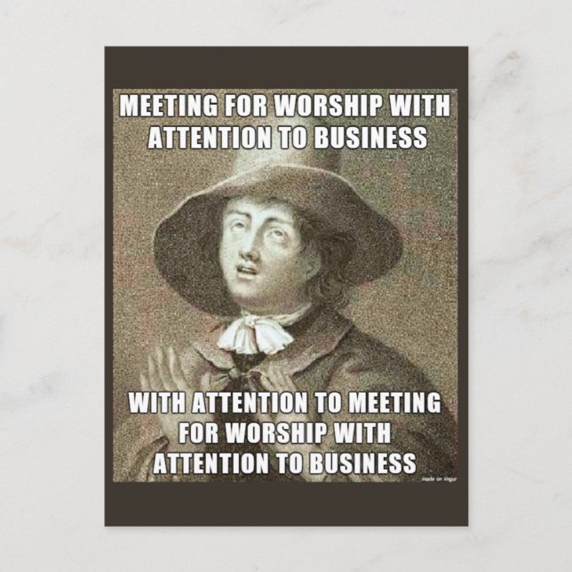 Business Meeting Postcard (Front)