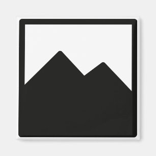 Business Merchandise Square Magnet