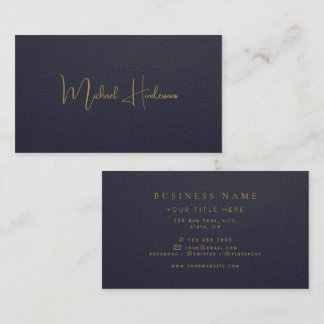 Business Minimalist Modern Professional Card