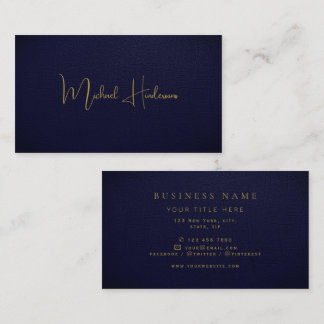 Business Minimalist Modern Professional Card