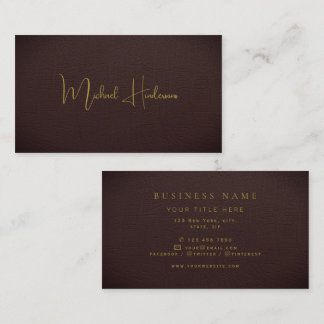 Business Minimalist Modern Professional Card