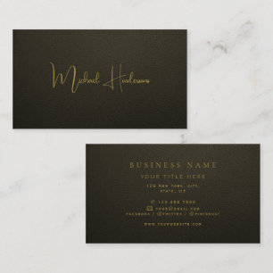 Business Minimalist Modern Professional Card