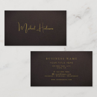 Business Minimalist Modern Professional Card