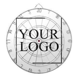 Business Name Add Logo Company Professional Text Dartboard