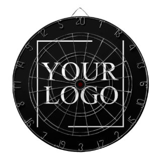 Business Name Add Logo Company Professional Text Dartboard