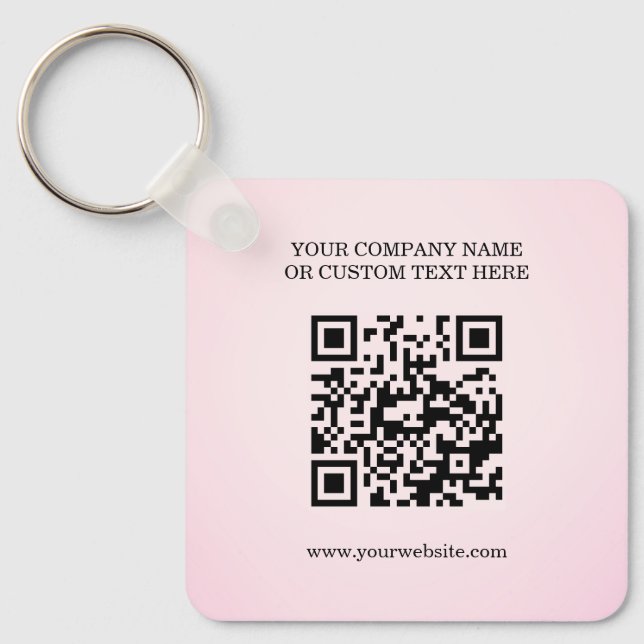 Business name and Logo Key Ring (Front)