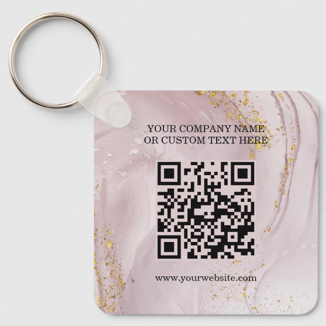 Business name and Logo Key Ring (Front)