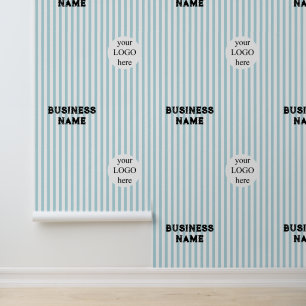 Business Name and Logo Wallpaper