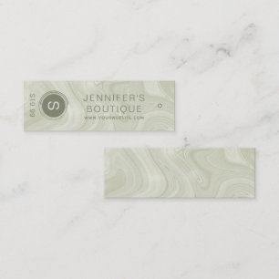 Business Name Clothing Price Size Hang Tags Marble