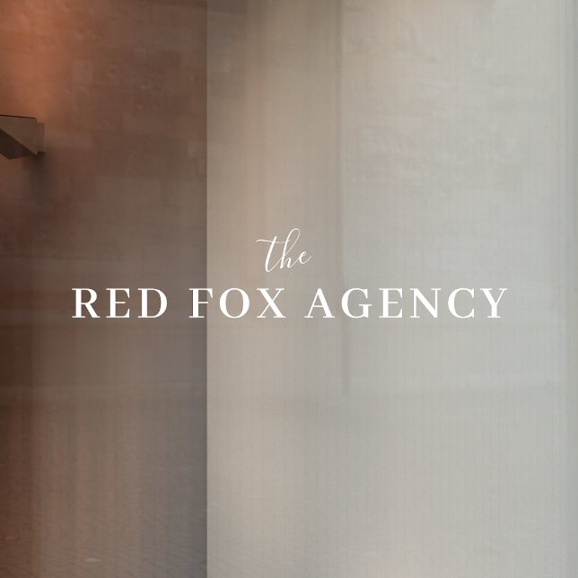 Business Name | Company Branded Window Cling (Creator Uploaded)