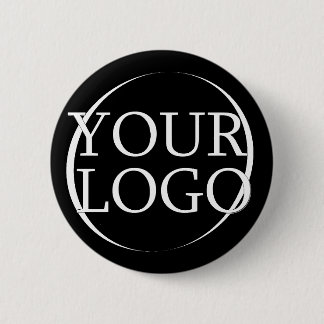 Business Name Create Your Own Company Text 6 Cm Round Badge