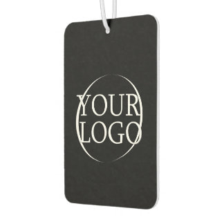 Business Name Create Your Own Company Text Car Air Freshener