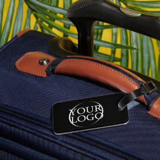 Business Name Create Your Own Company Text Luggage Tag