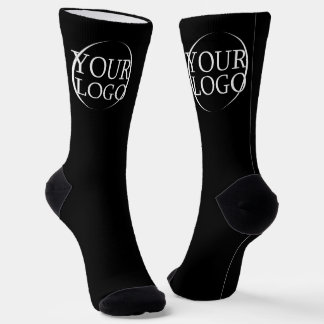 Business Name Create Your Own Company Text Socks
