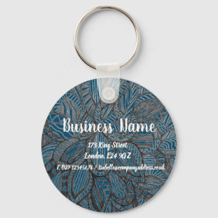 Business Name Marketing Personalised Key Ring