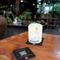 Business name qr code instagram black white