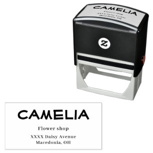 Business Name Return Address Self-inking Stamp