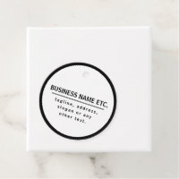 Business Name & Slogan/other text | Black & White
