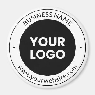 Business Name & Website or Slogan, Thank You Etc. Magnet