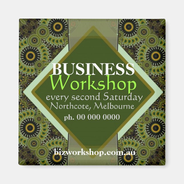 Business Networking Promo Magnet (Front)