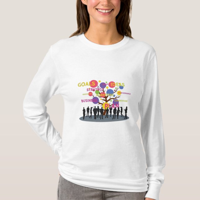 Business Networking  T-Shirt (Front)