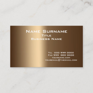 Business Normal size and Colours, Business Card