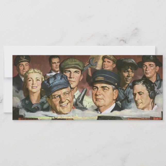 Business Occupations, Vintage Patriotic Patriotism (Front)