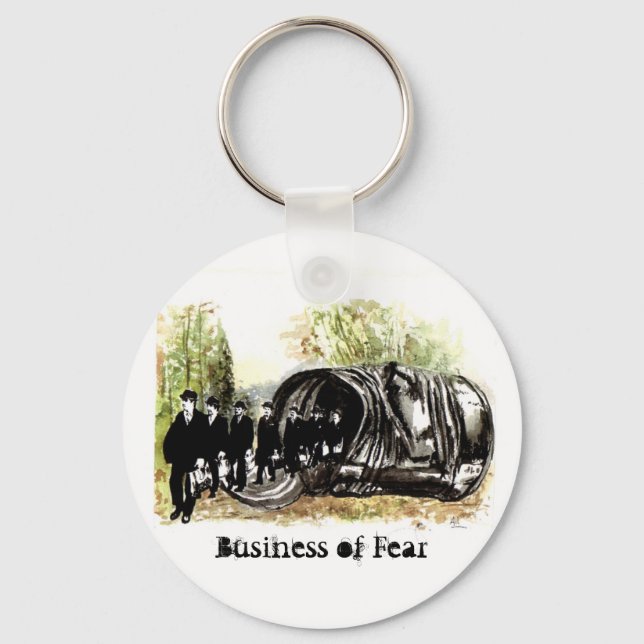 Business of Fear Key Ring (Front)