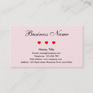 Business of Romance Card