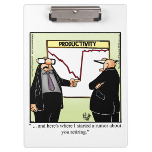 Business Office Humour Clipboard