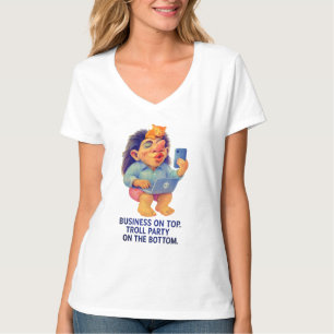 Business on Top Troll – Funny Work From Home Gift