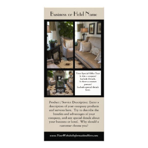 Business or Hotel Rack Cards