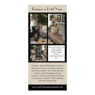 Business or Hotel Rack Cards