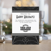 Business or Office - logo - black white art deco