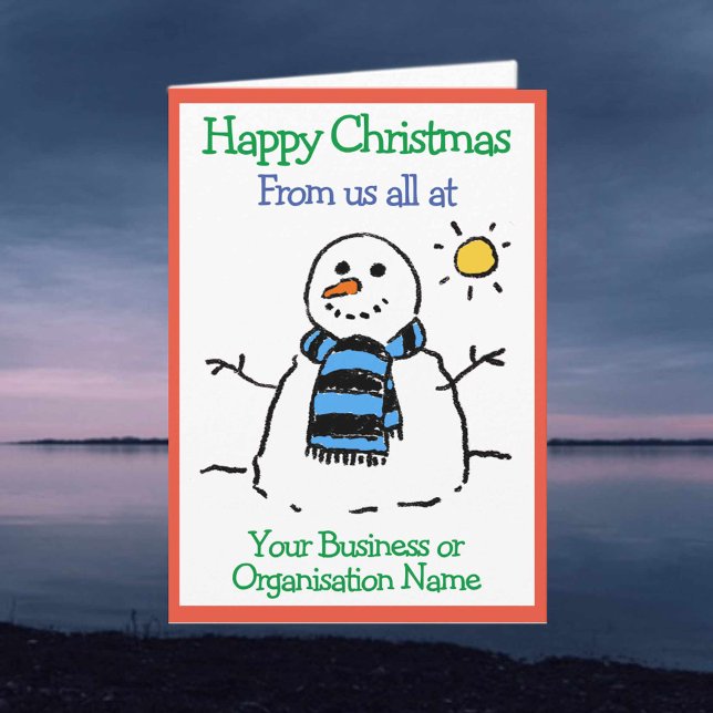 Business or Organisation Company Christmas  Card (Creator Uploaded)