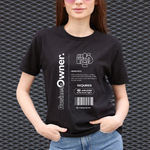 Business Owner – Funny Work Humour, Office Gift T-Shirt