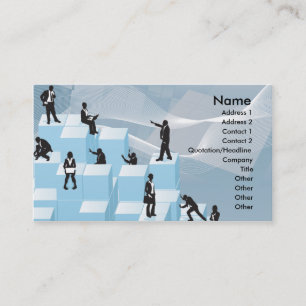 business people design card