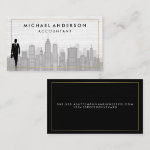 Business Person   City Business Card