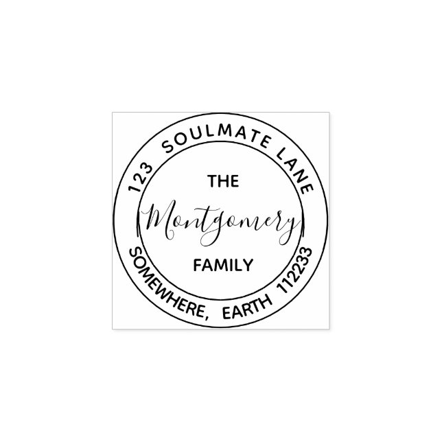 Business | Personal Create Your Own Rubber Stamp (Imprint)