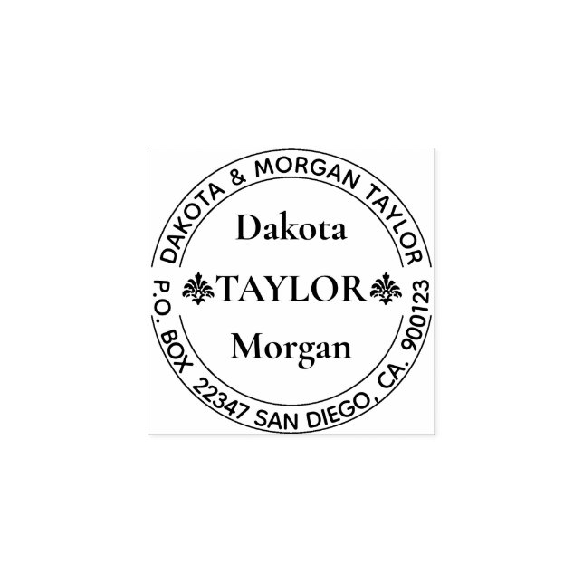 Business | Personal Create Your Own Rubber Stamp (Imprint)