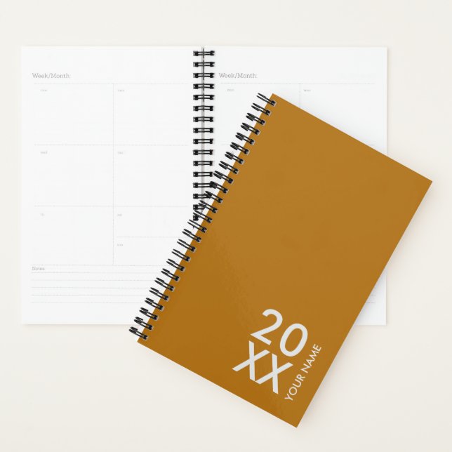 Business Personal Personalising Weekly Planner (Display)
