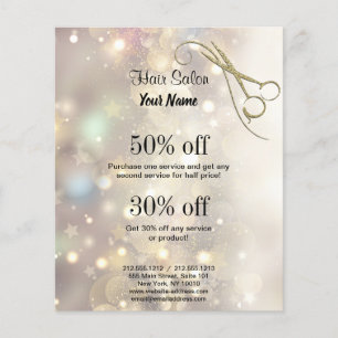 Business personalised flyer