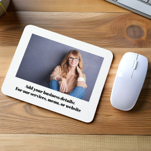Business Photo Simple Computer Custom Mouse Mat